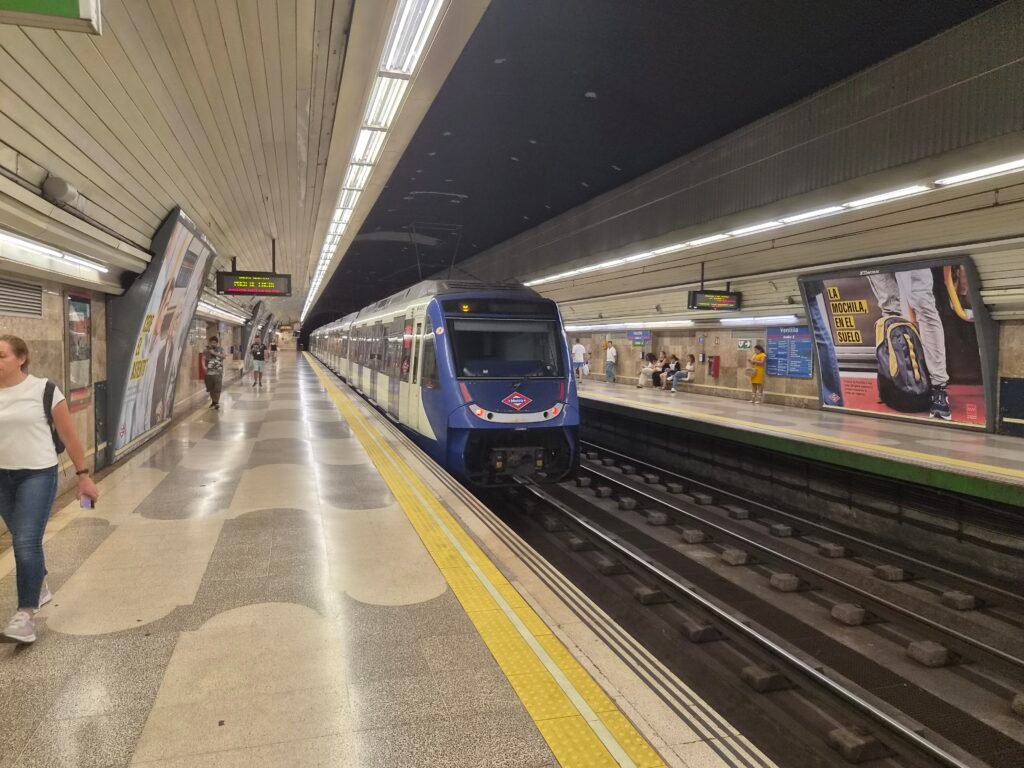 Metro Santiago Bernabeu Madrid