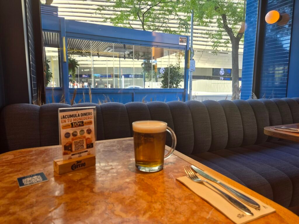 Restaurant Santiago Bernabeu Madrid