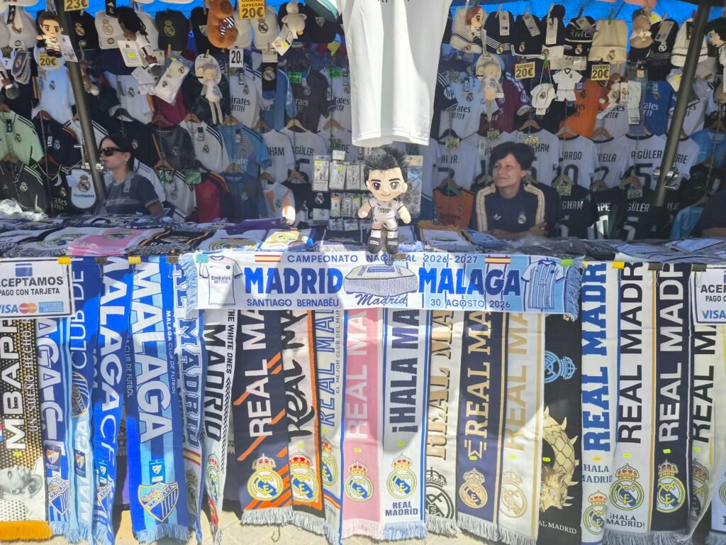 Wedstrijdsjaal Santiago Bernabeu Madrid